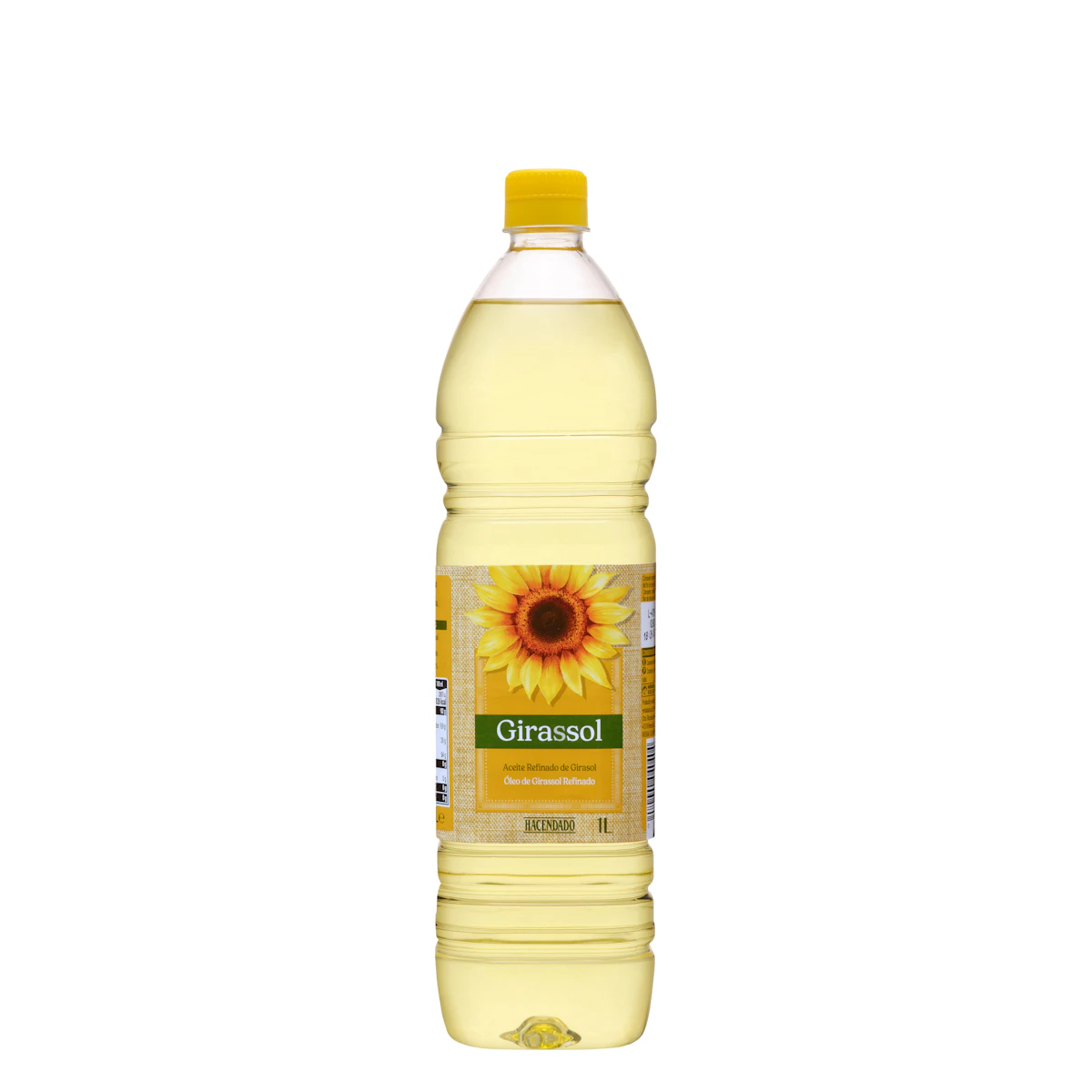 Aceite de girasol refinado 0,2º Hacendado