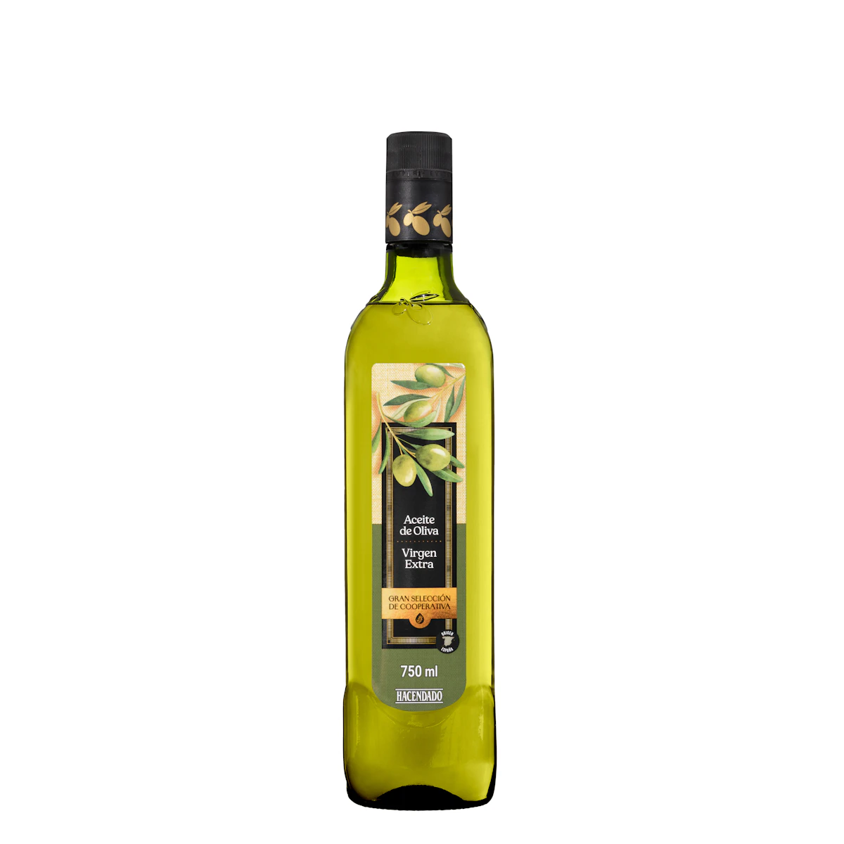 Aceite de oliva virgen extra Hacendado Gran Selección