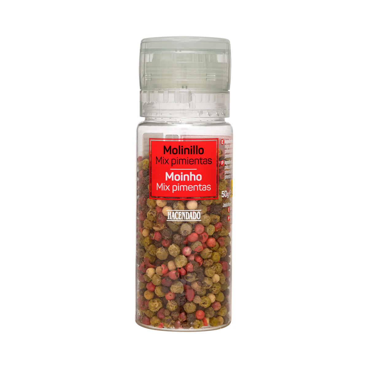 Molinillo mix pimientas Hacendado