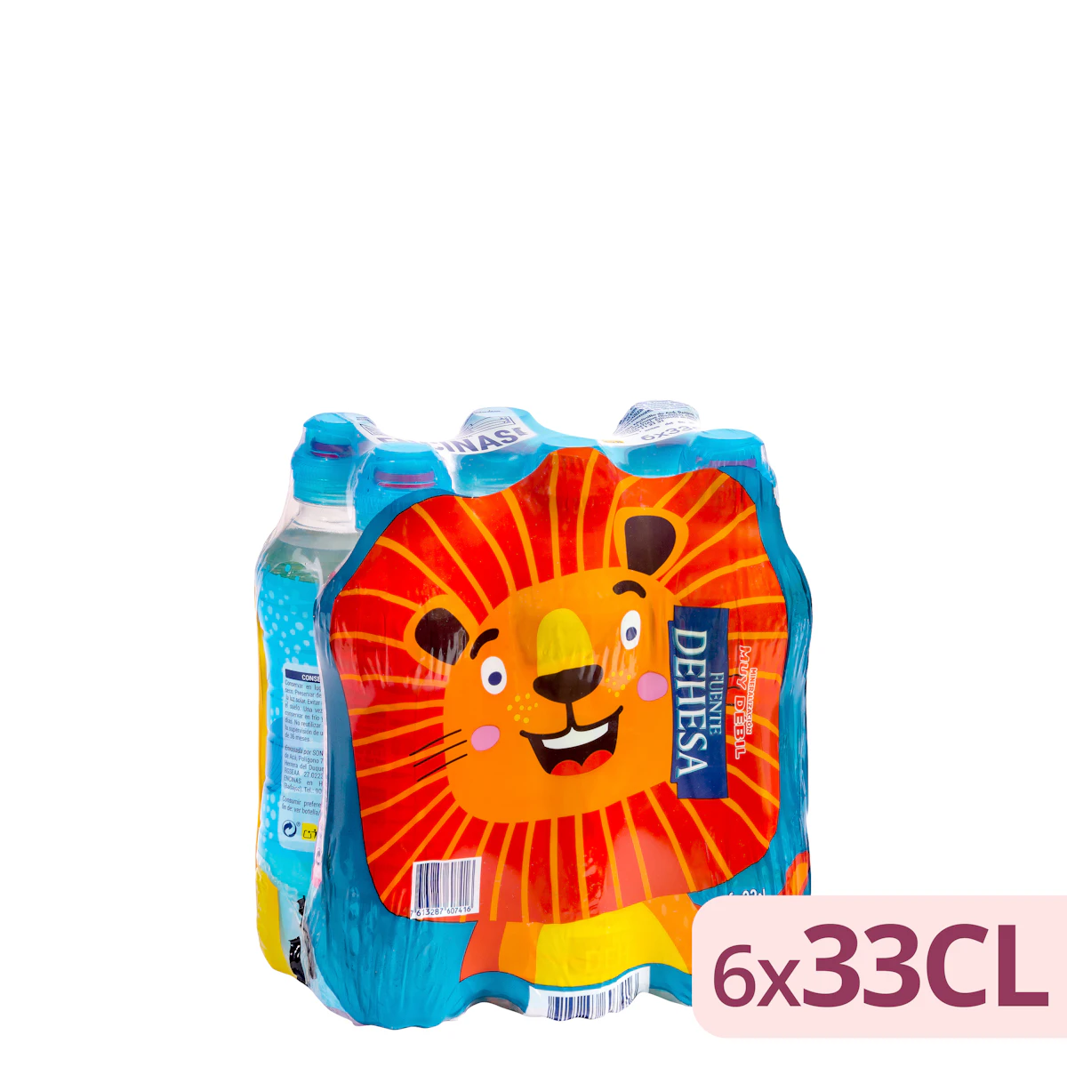 Agua mineral pequeña Fuente Dehesa tapón infantil