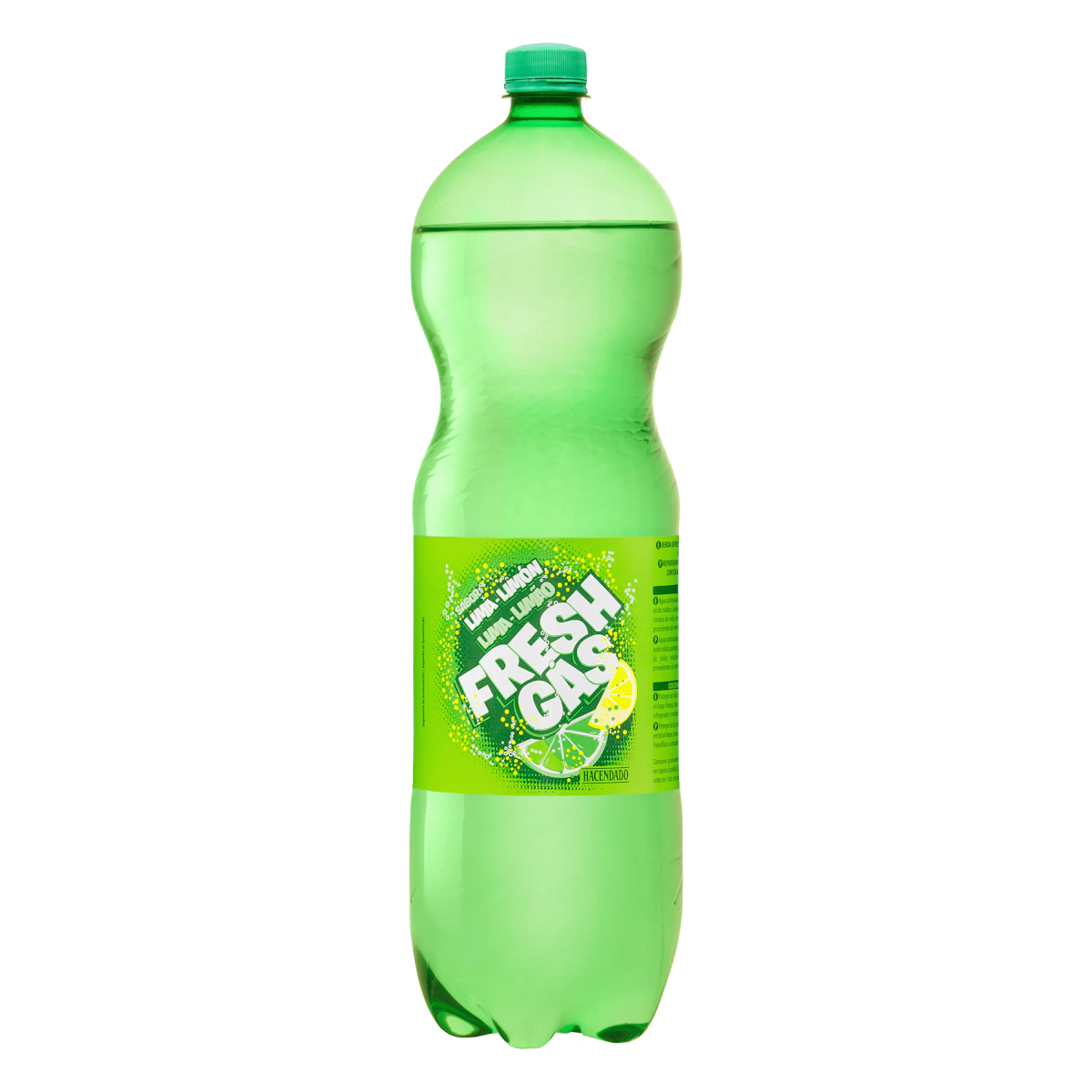 Refresco lima limón Hacendado fresh gas