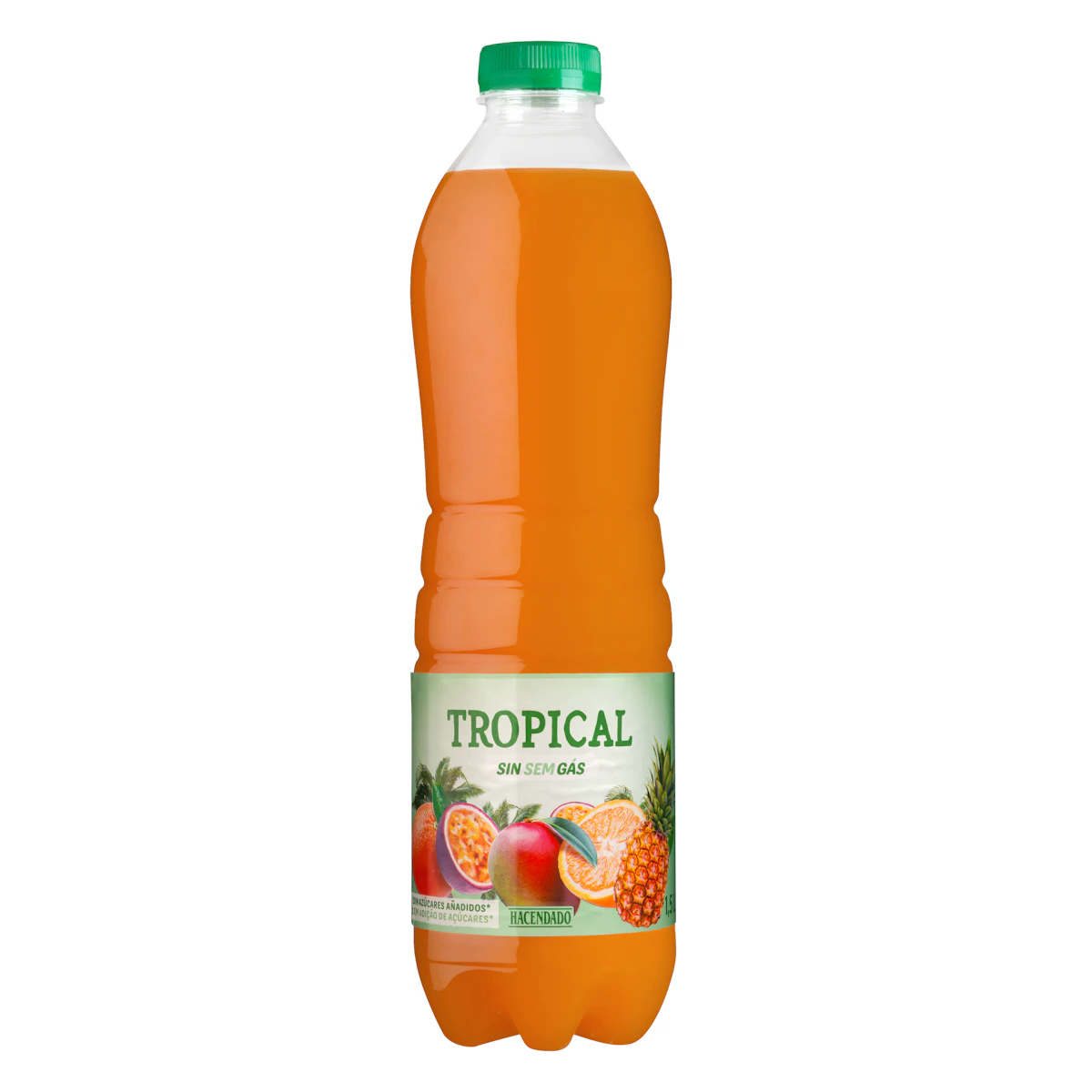 Refresco sin gas Tropical Hacendado