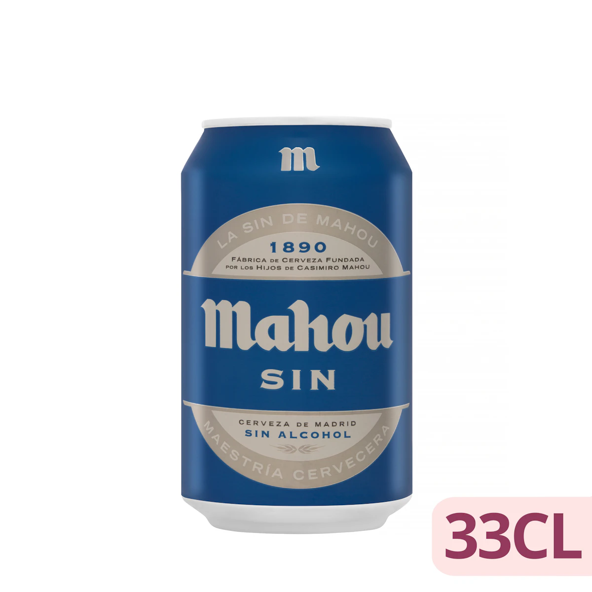 Cerveza sin alcohol Mahou