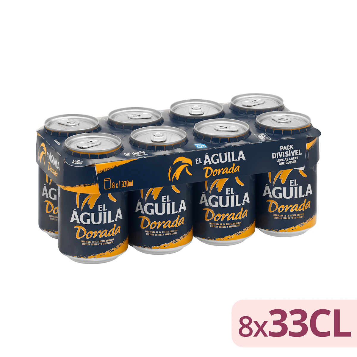 Cerveza El Águila dorada