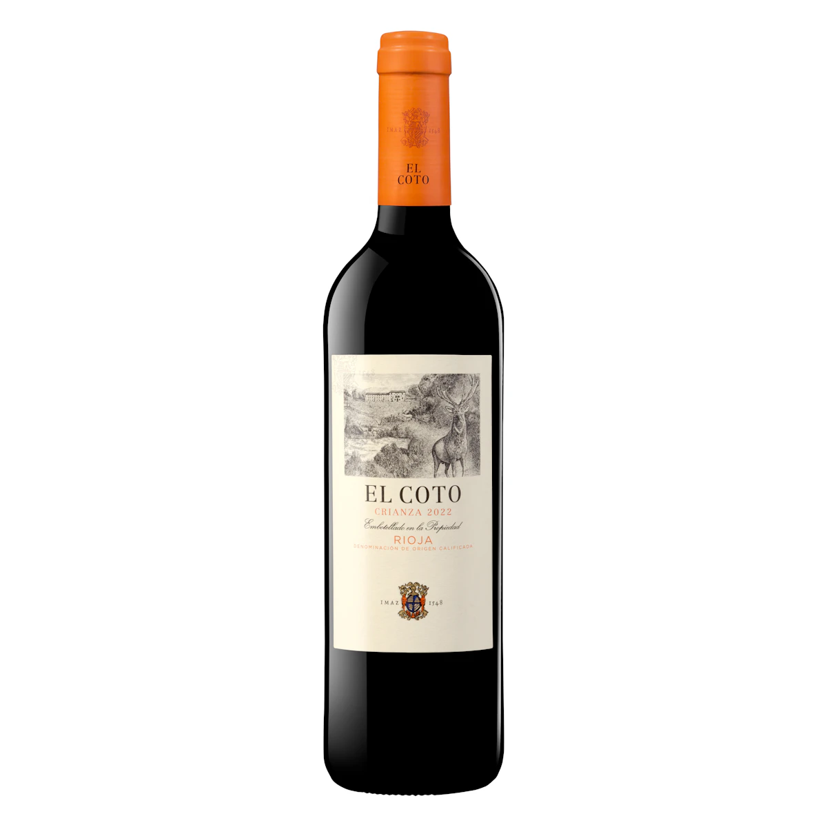 Vino tinto crianza El Coto DO Rioja