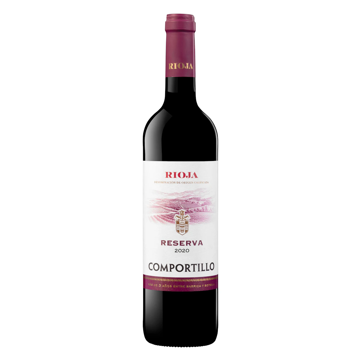 Vino tinto reserva Comportillo DO Rioja