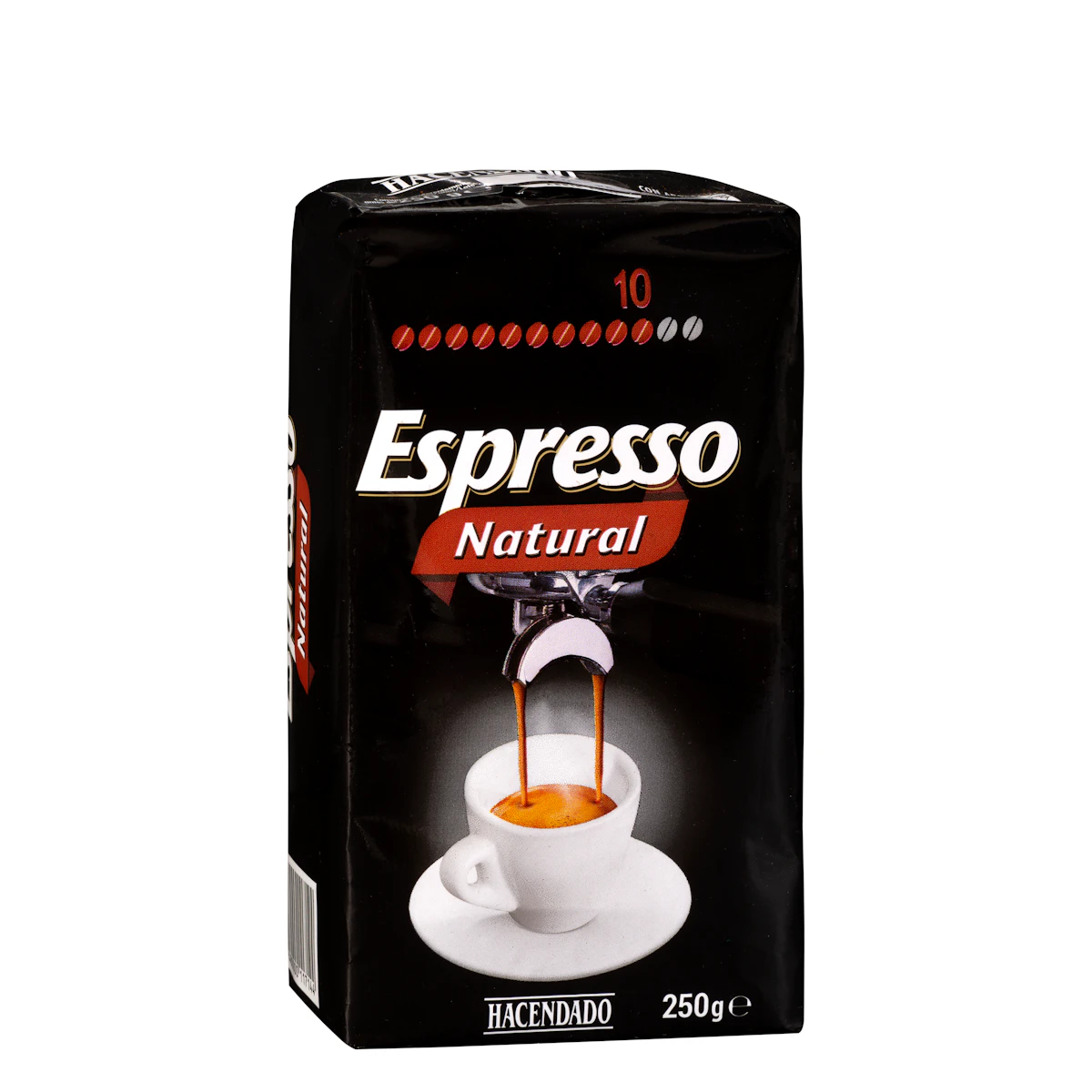 Café molido natural Hacendado Espresso