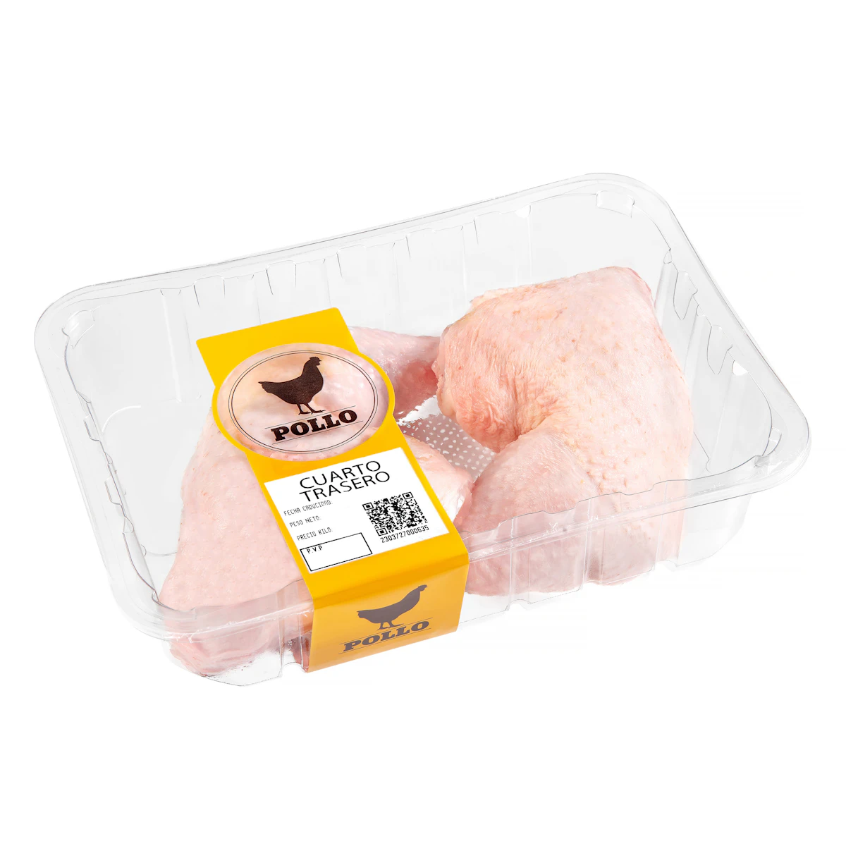 Cuartos traseros de pollo