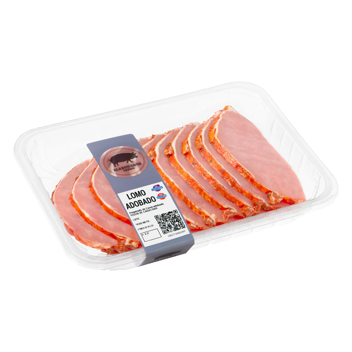 Filetes lomo de cerdo adobado