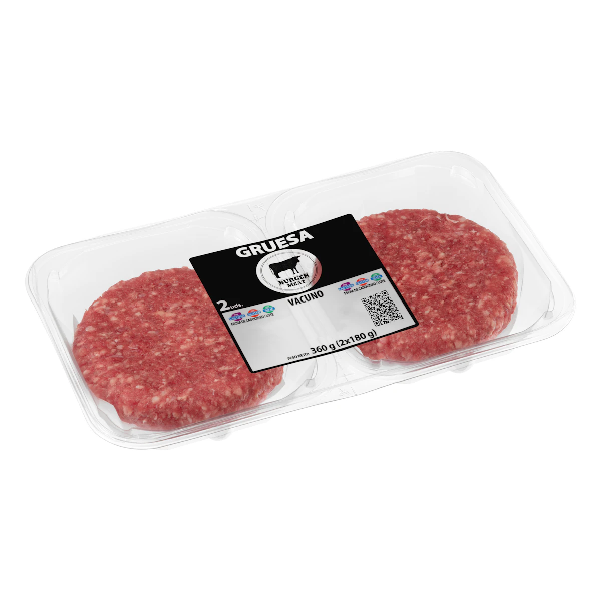 Burger de vacuno gruesas