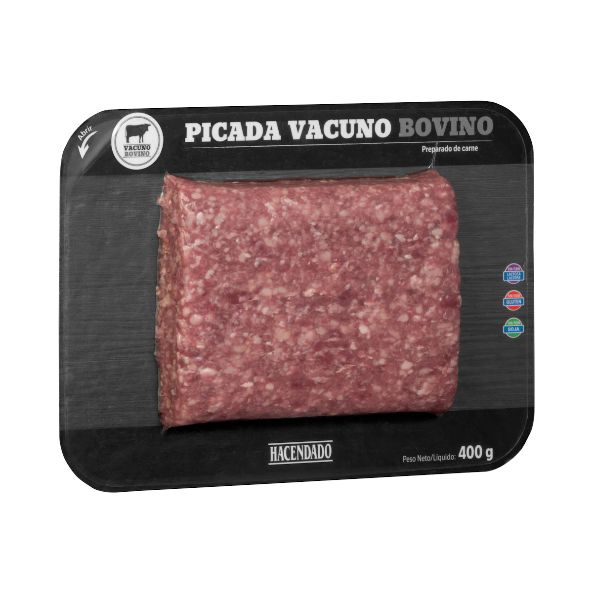 Preparado de carne picada vacuno Hacendado