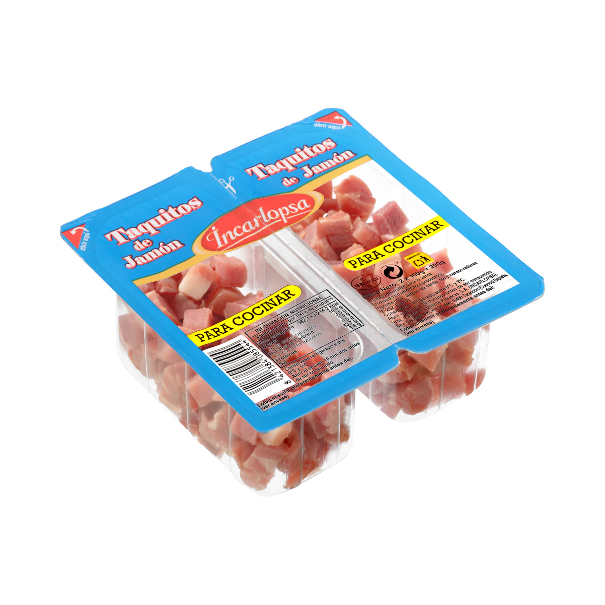 Taquitos de jamón Incarlopsa