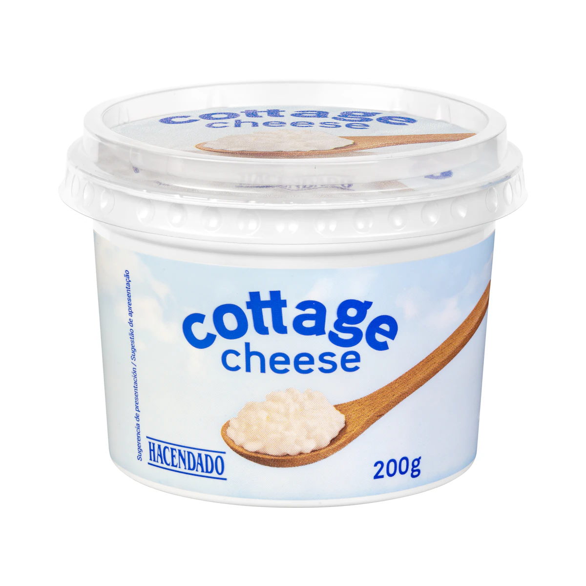 Queso fresco cottage semidesnatado de vaca Hacendado