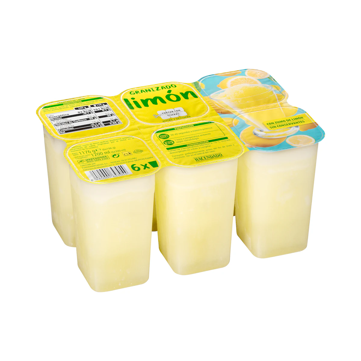 Granizado de limón Hacendado