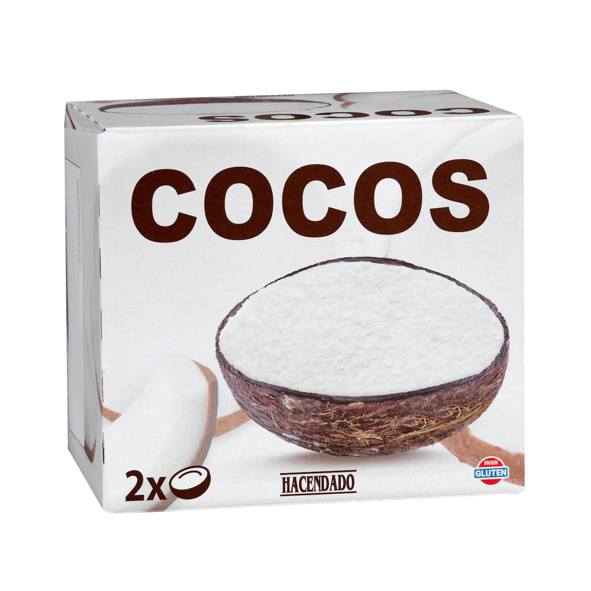 Medios cocos helados Hacendado