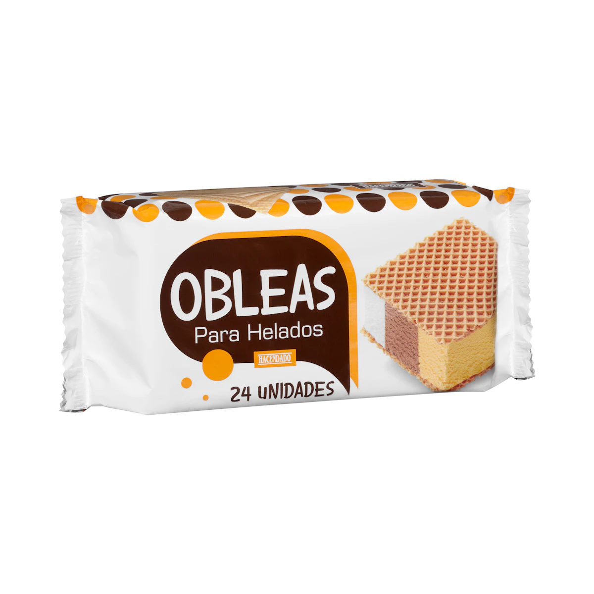 Obleas para helado Hacendado