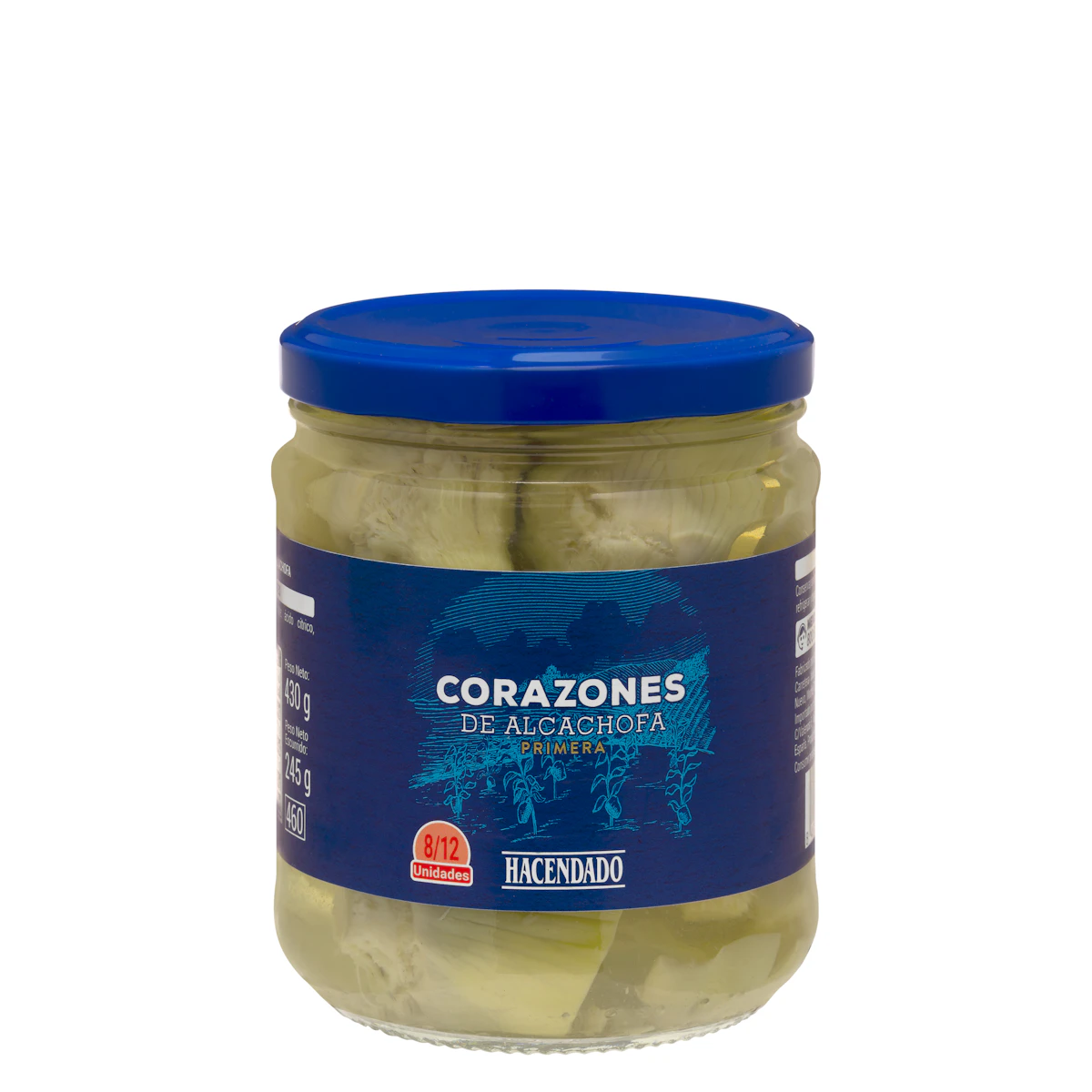 Corazones de alcachofa Hacendado
