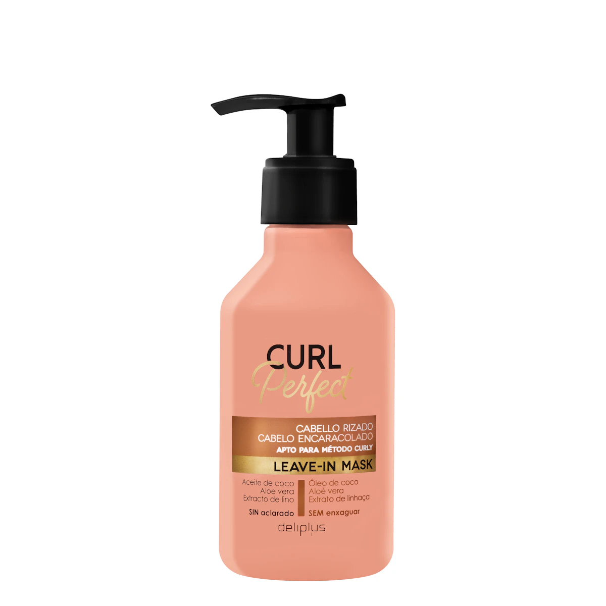 Mascarilla sin aclarado Curl Perfect Deliplus cabello rizado