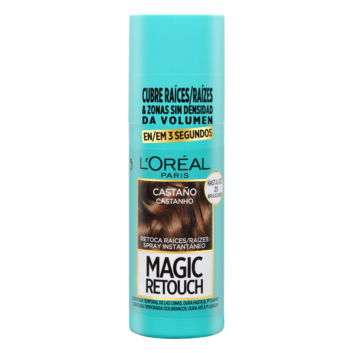 Retoca raíces instantáneo castaño Magic Retouch