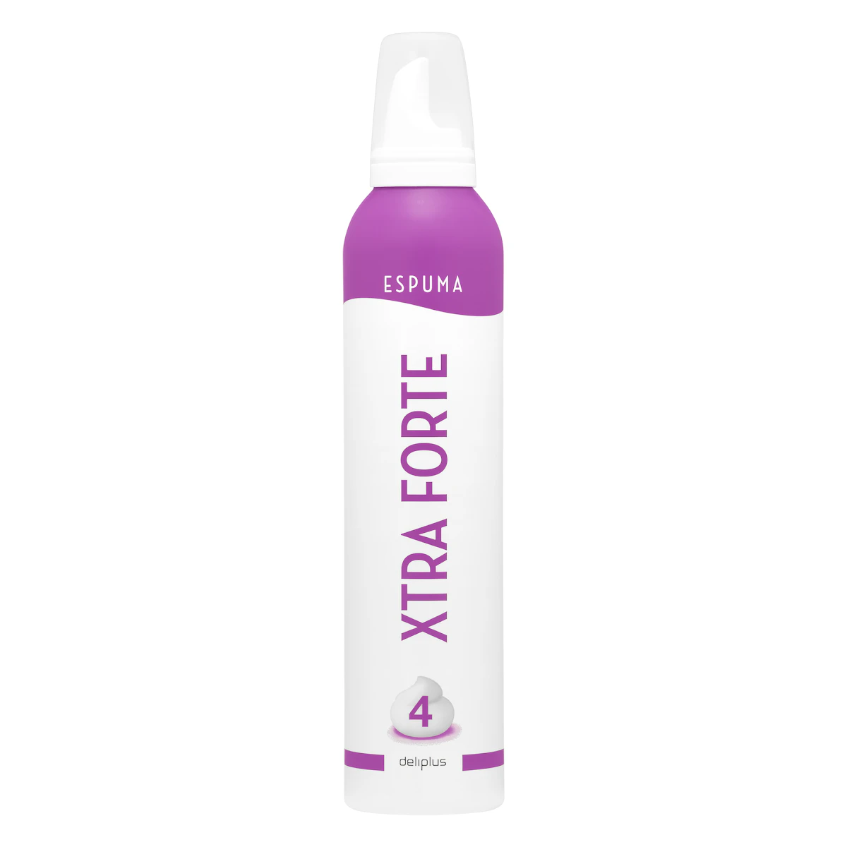 Espuma cabello Xtra Forte Deliplus fijación 4