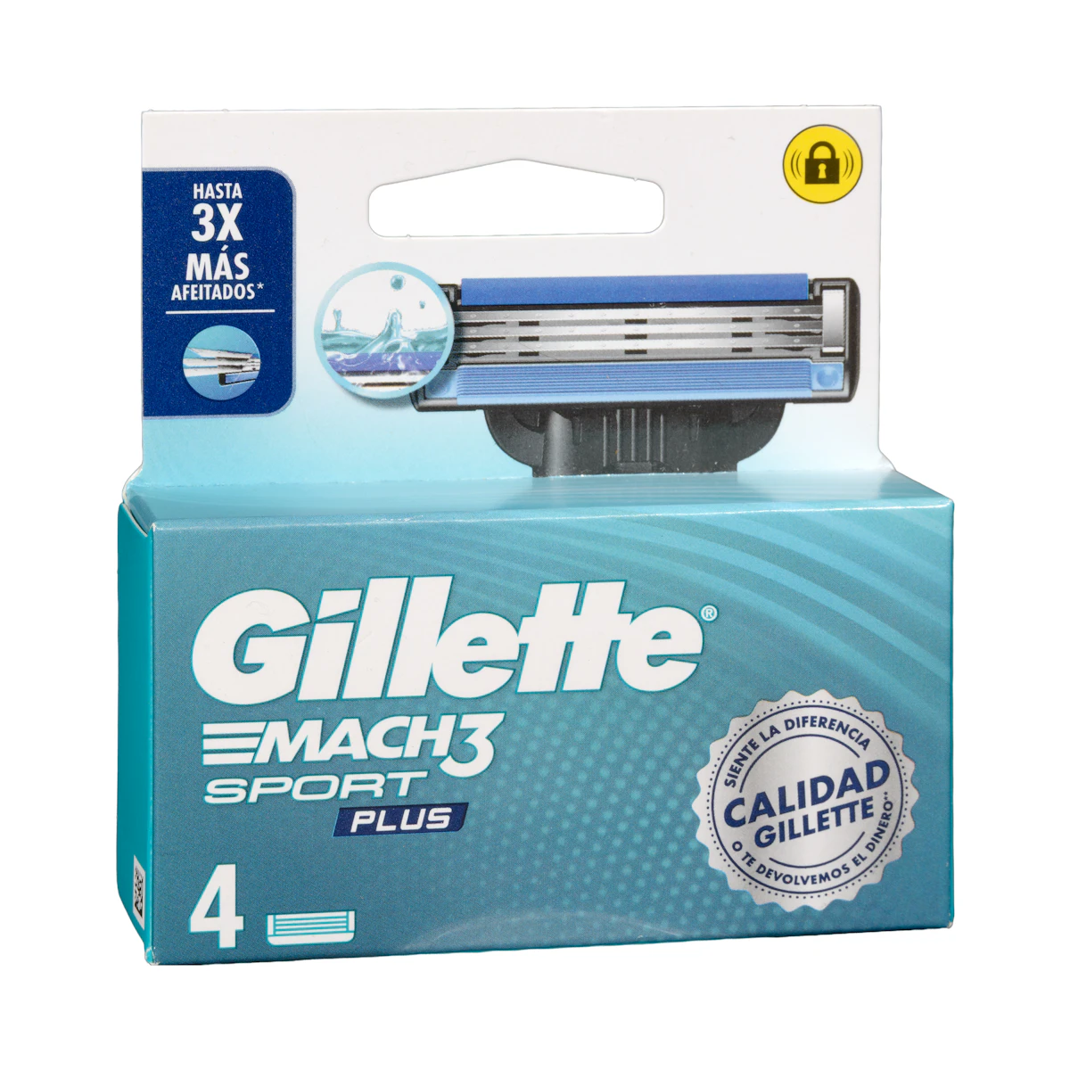 Recambios maquinilla de afeitar Gillette Mach Sport 3 hojas