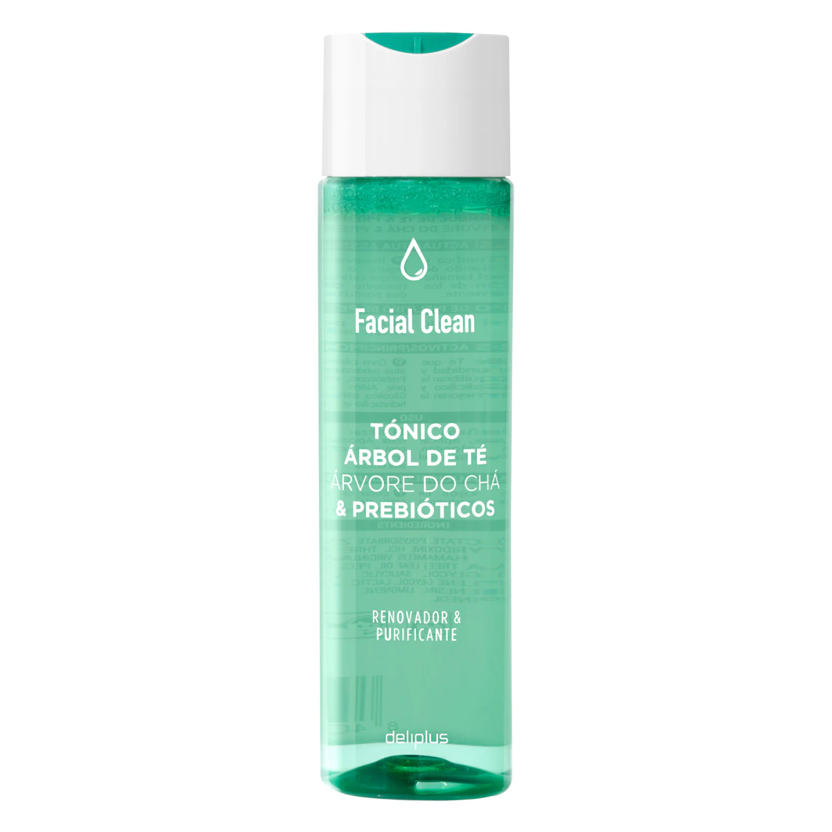 Tónico facial árbol de té y prebióticos Facial Clean