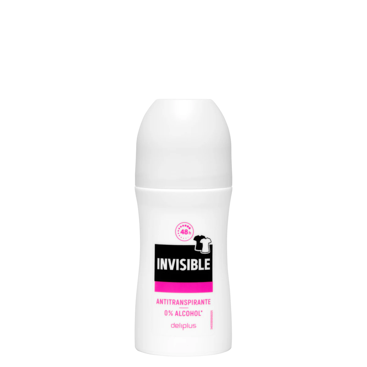 Desodorante roll-on Invisible Deliplus antitranspirante