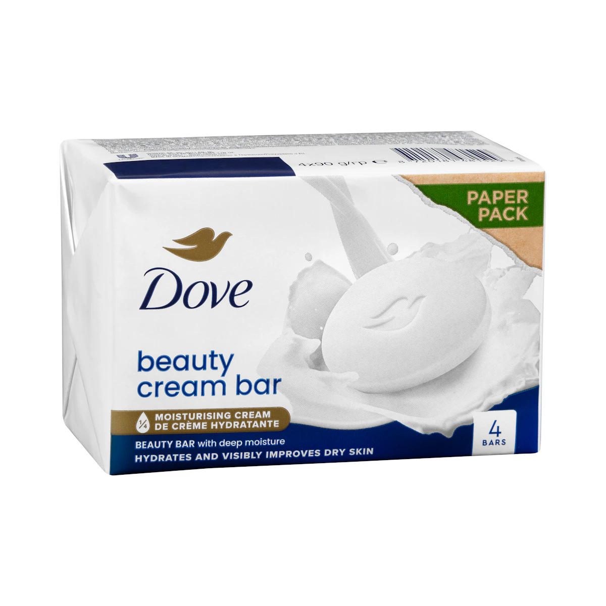 Jabón de manos en pastilla Beauty Cream Bar Dove