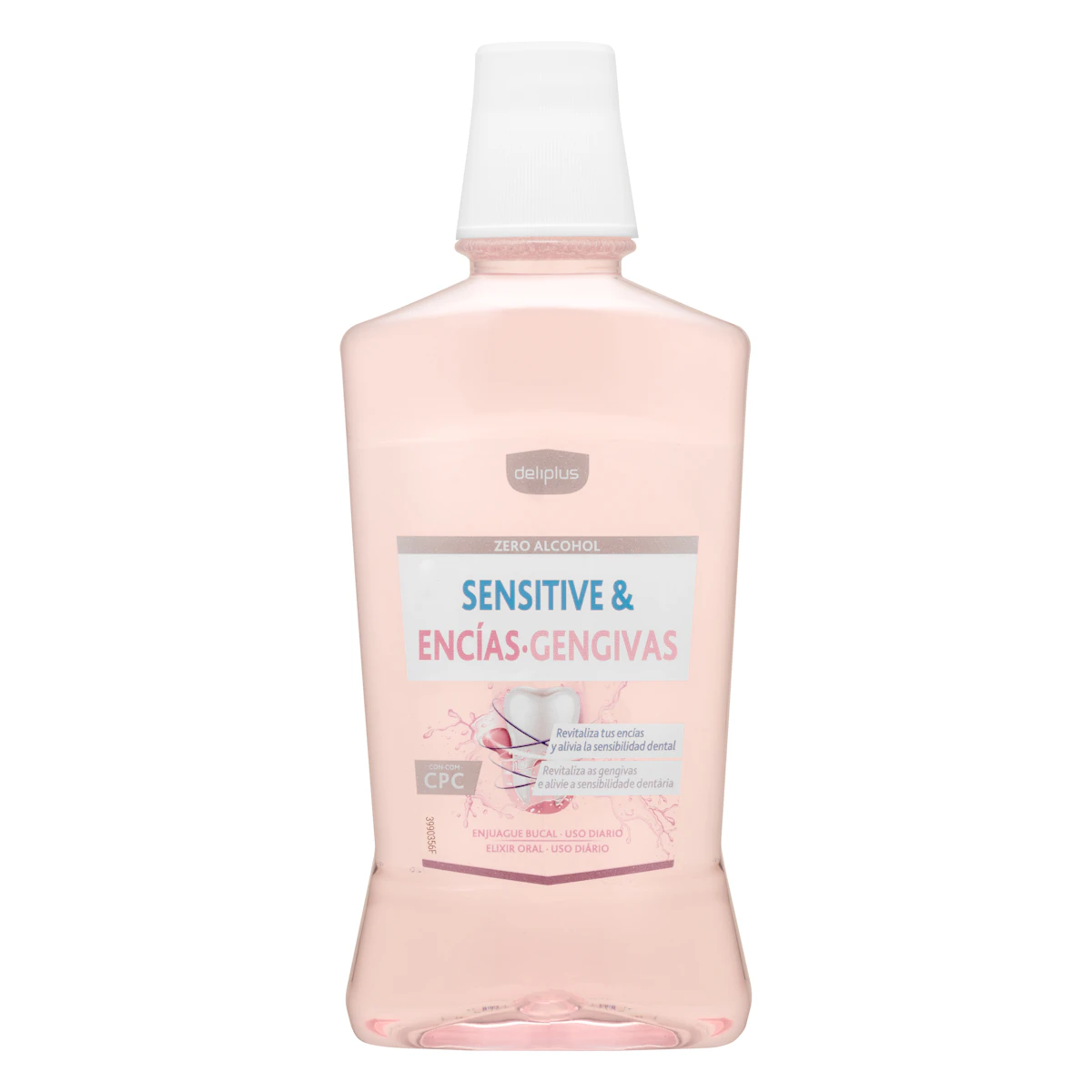 Enjuague bucal Sensitive & Encías Deliplus zero alcohol