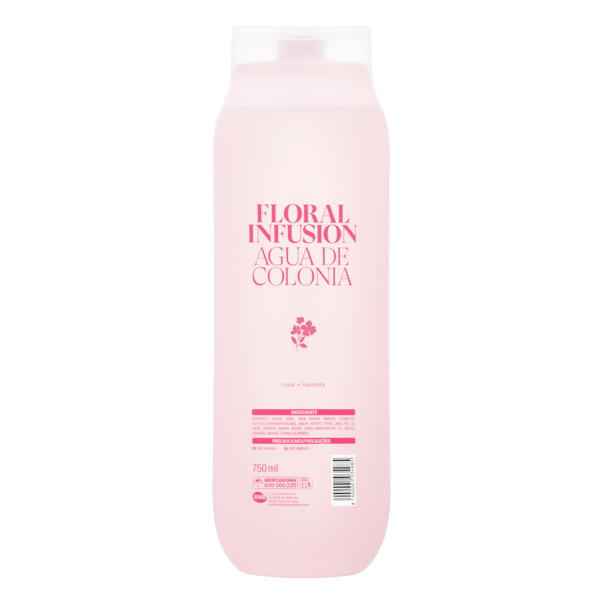 Agua de colonia Deliplus Floral Infusion