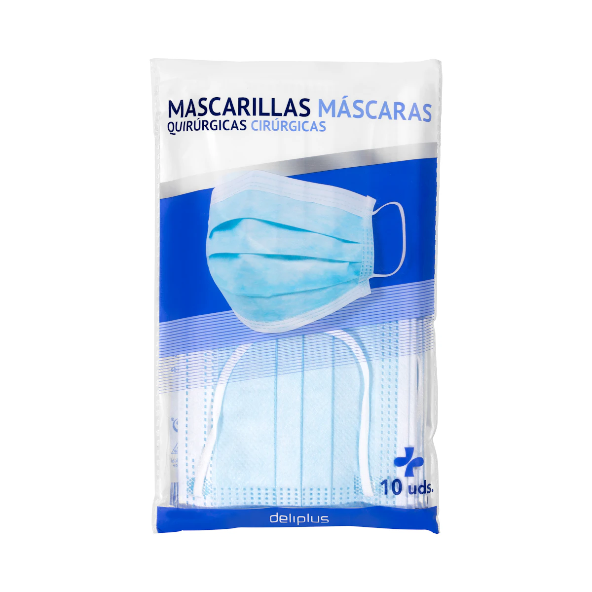 Mascarillas quirúrgicas Deliplus no reutilizables