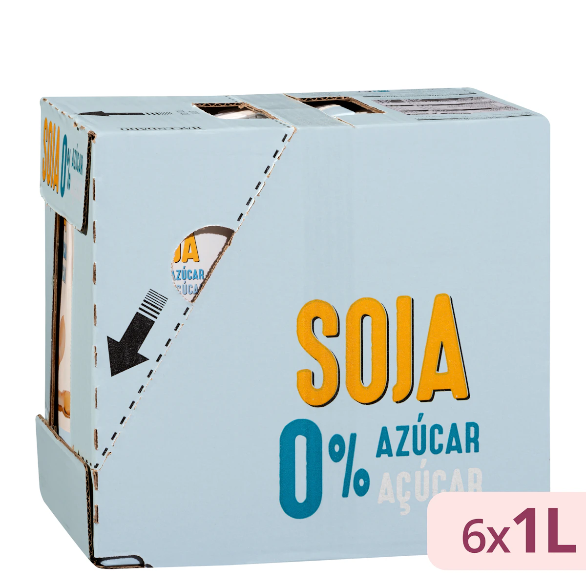 Bebida de soja 0% azúcar Hacendado
