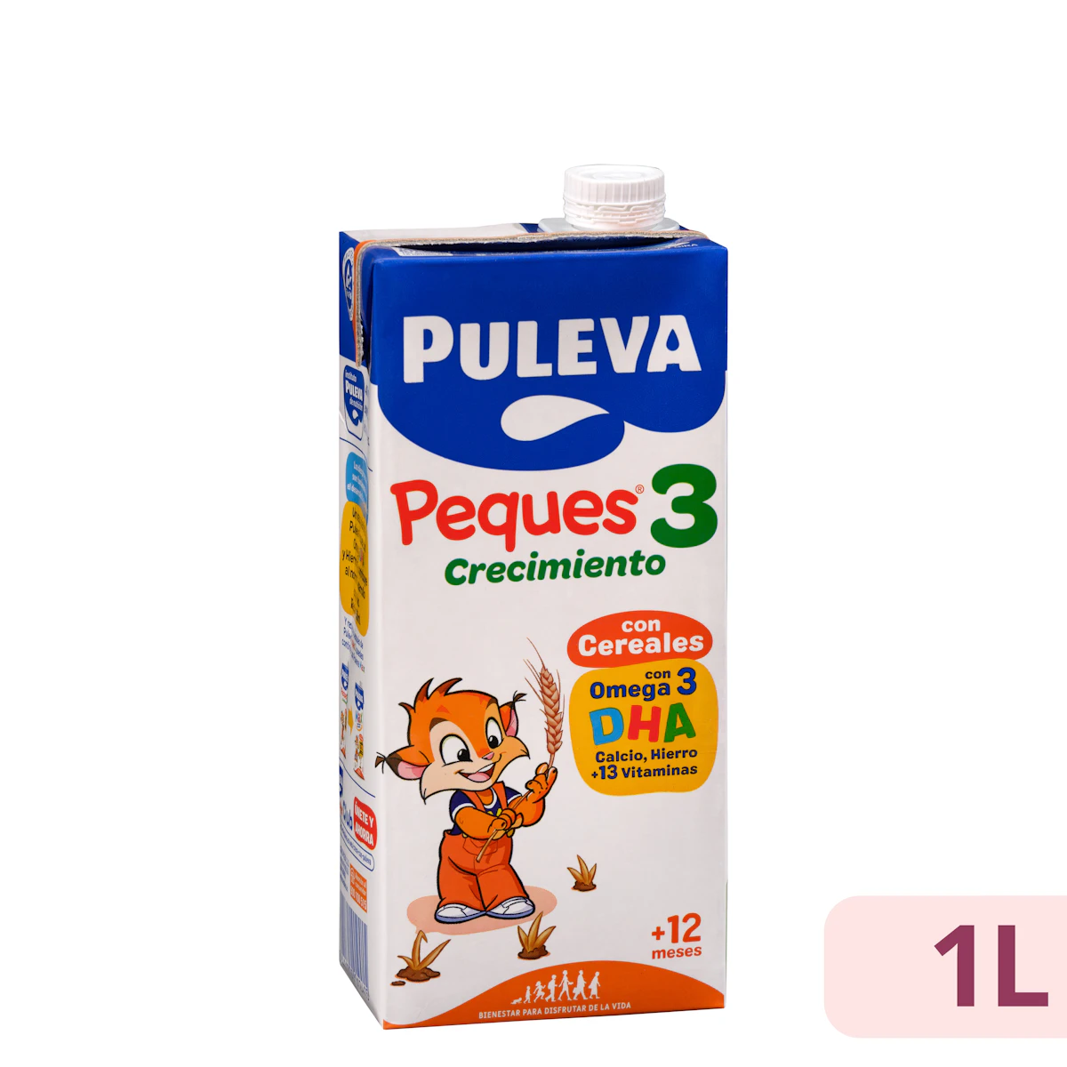 Preparado lácteo con cereales crecimiento Peques 3 Puleva