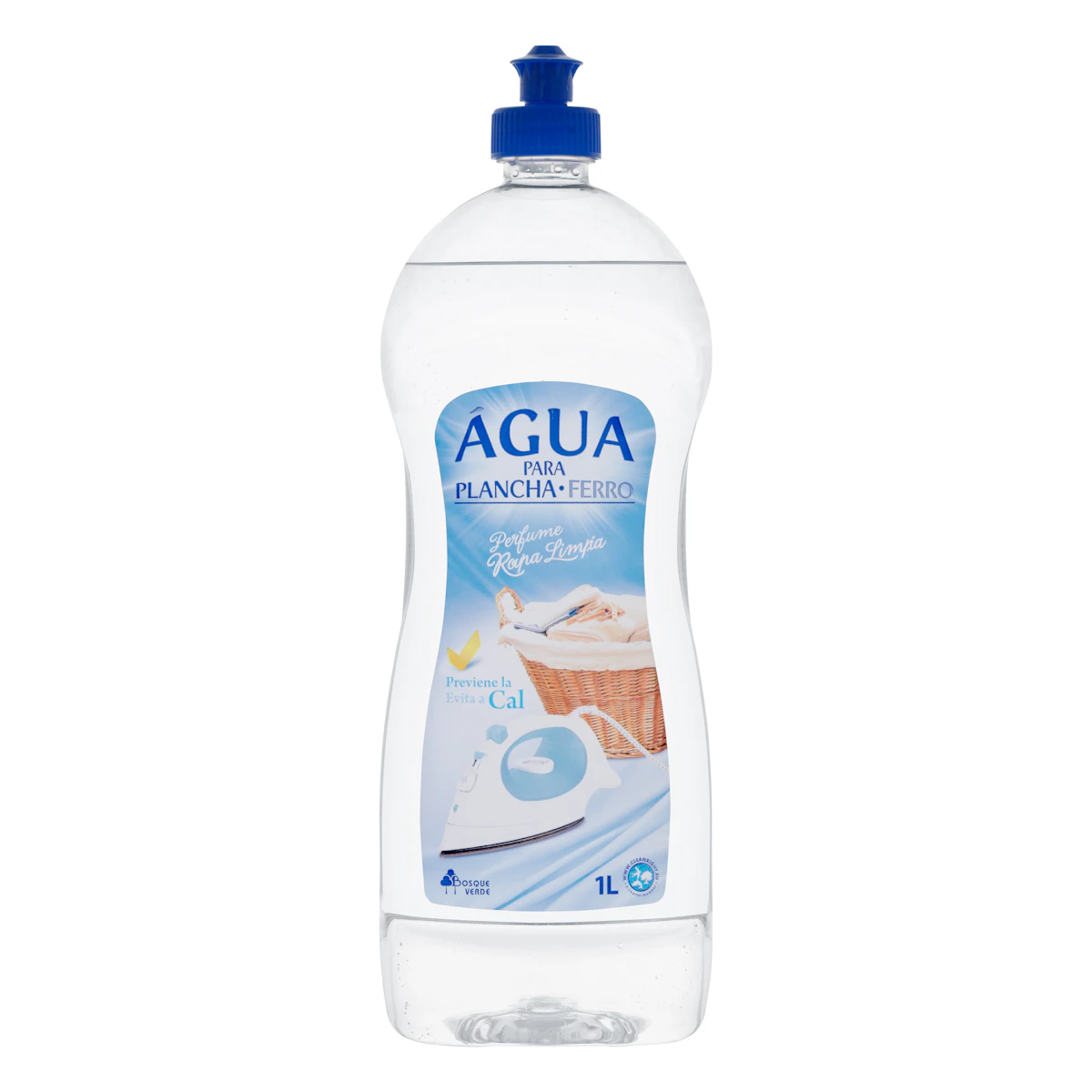 Agua para plancha Bosque Verde perfume ropa limpia