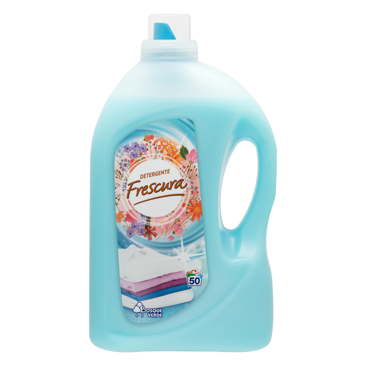 Detergente ropa Frescura Bosque Verde líquido
