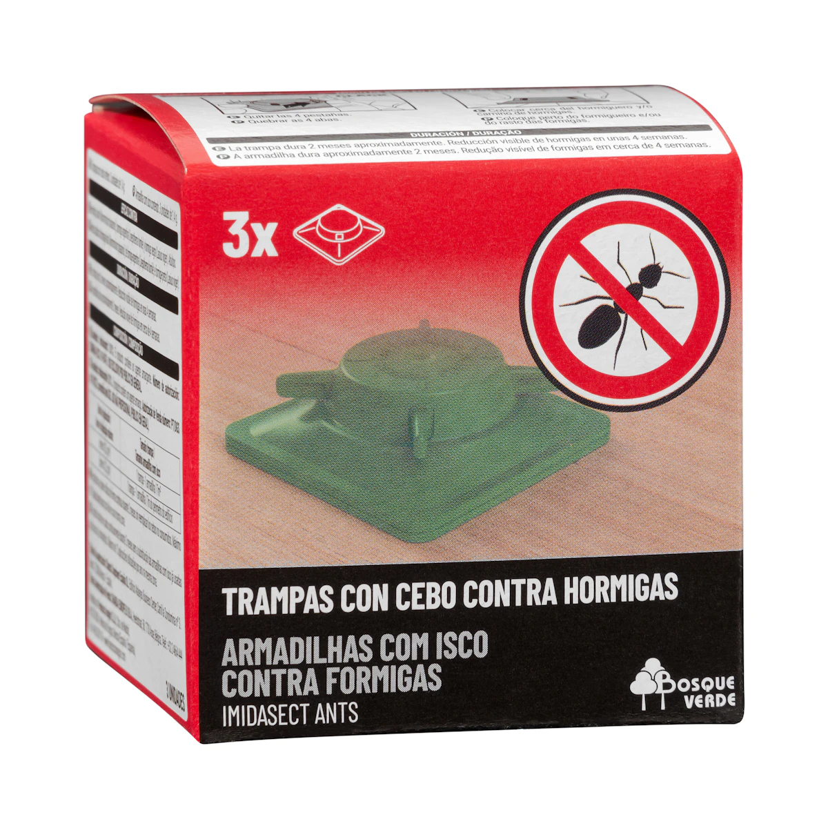 Trampa con cebo contra hormigas Bosque Verde