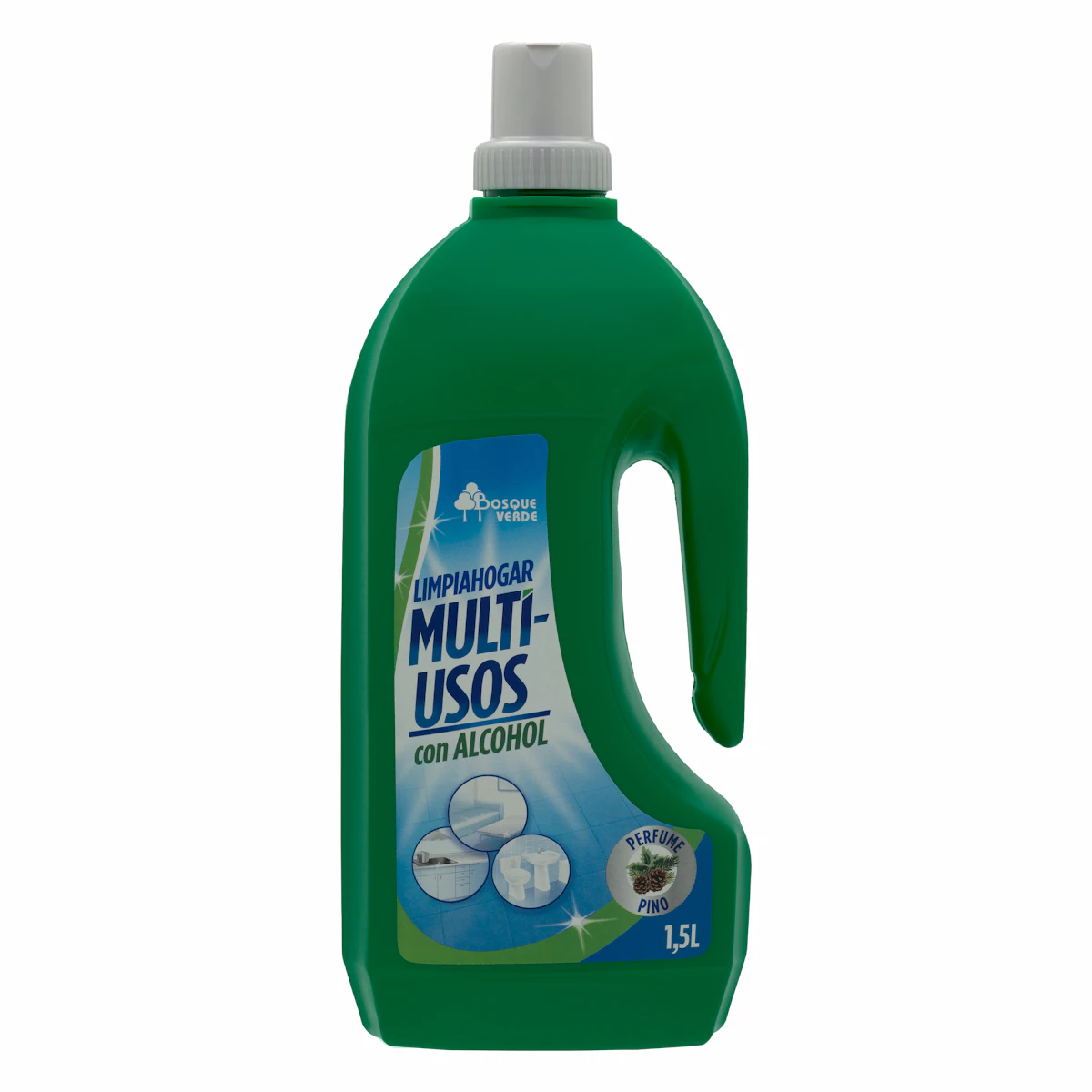 Limpiahogar Multiusos Pino Bosque Verde líquido