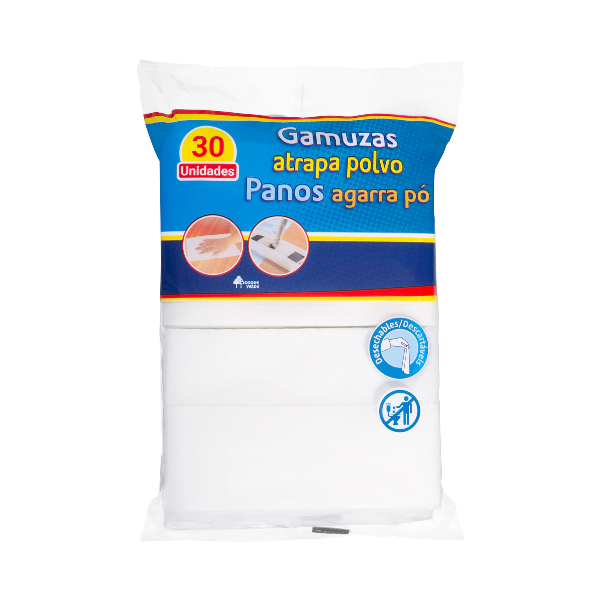 Gamuzas atrapa polvo Bosque Verde