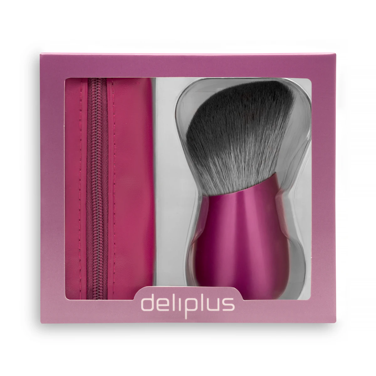 Kit de brocha para polvos y estuche Esencial Deliplus