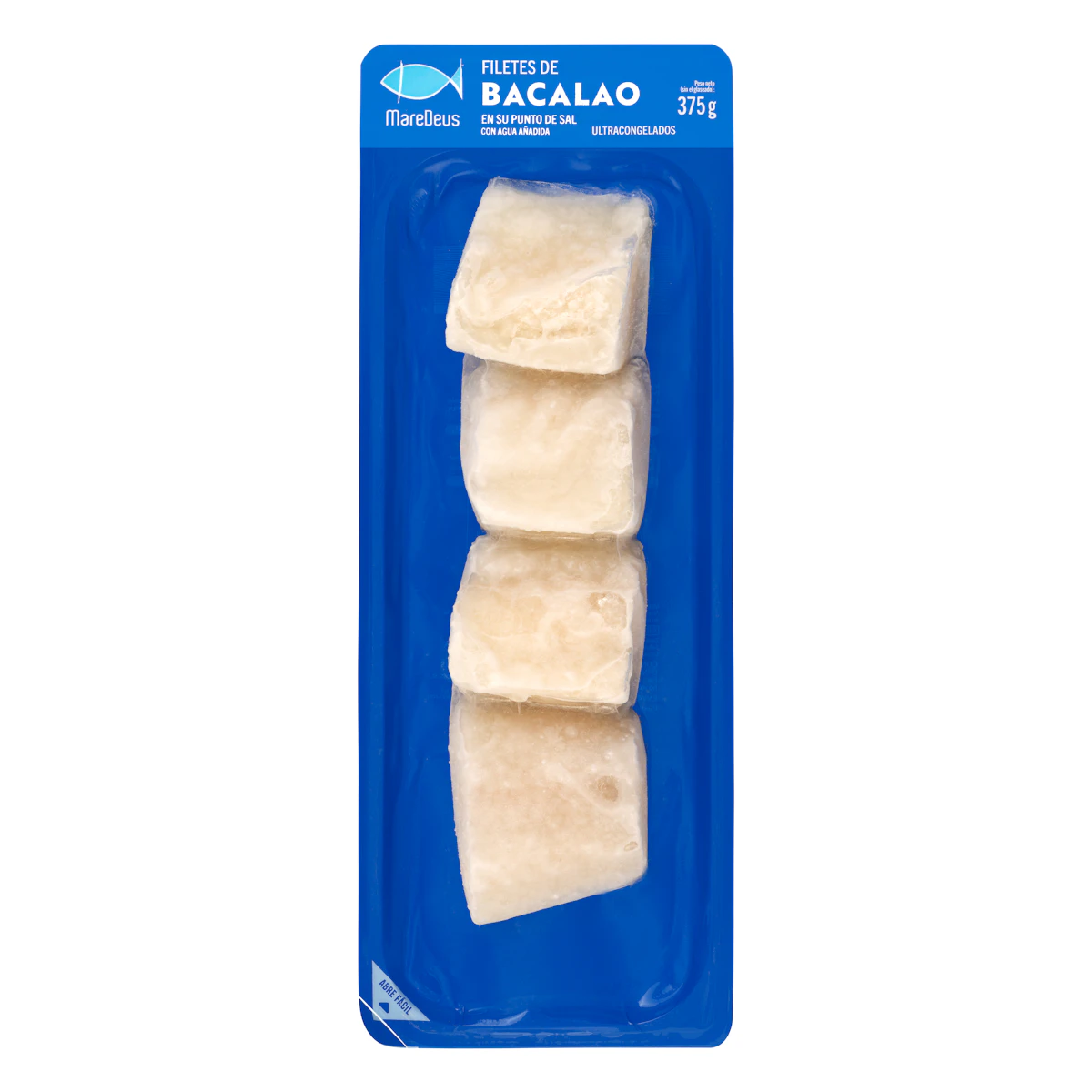 Filetes de bacalao MareDeus ultracongelado