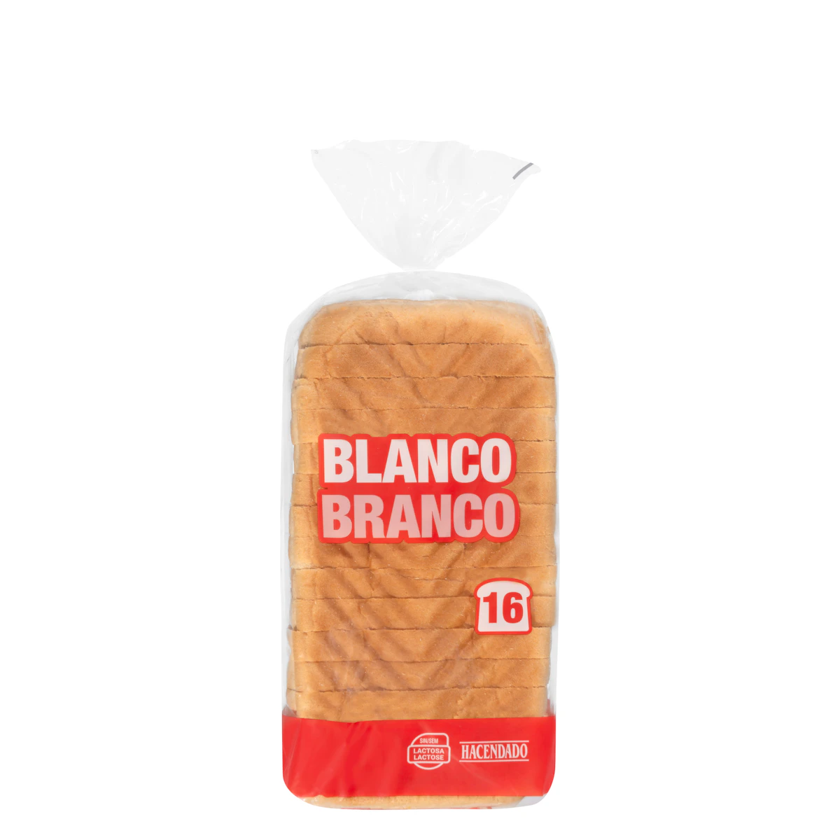 Pan de molde blanco Hacendado