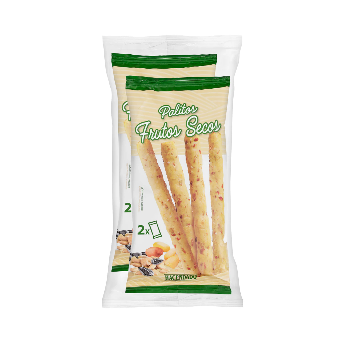 Palitos con frutos secos Hacendado