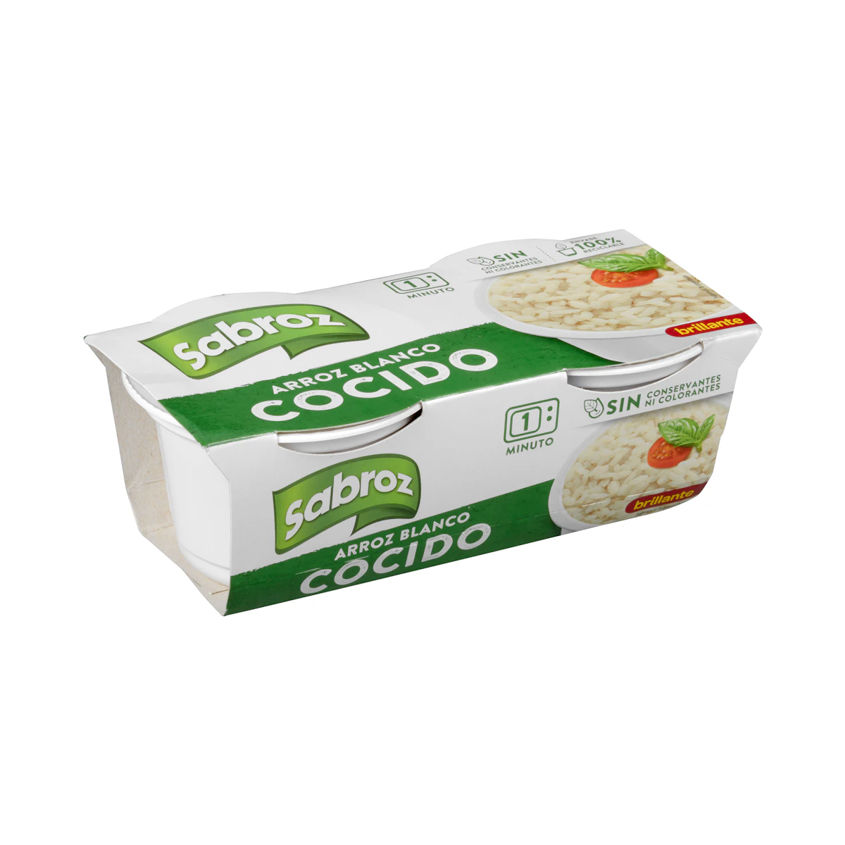 Arroz cocido redondo Sabroz