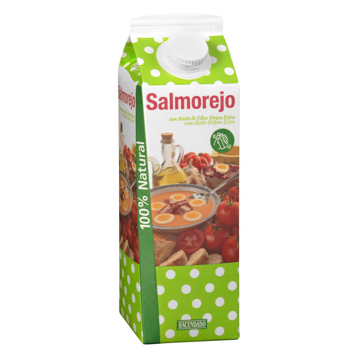 Salmorejo al estilo cordobés Hacendado
