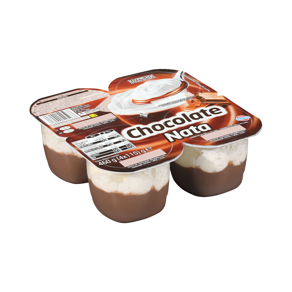 Copa crema de chocolate y nata Hacendado