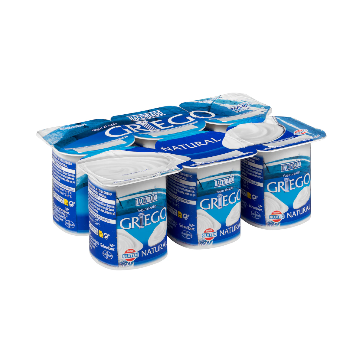 Yogur griego natural Hacendado