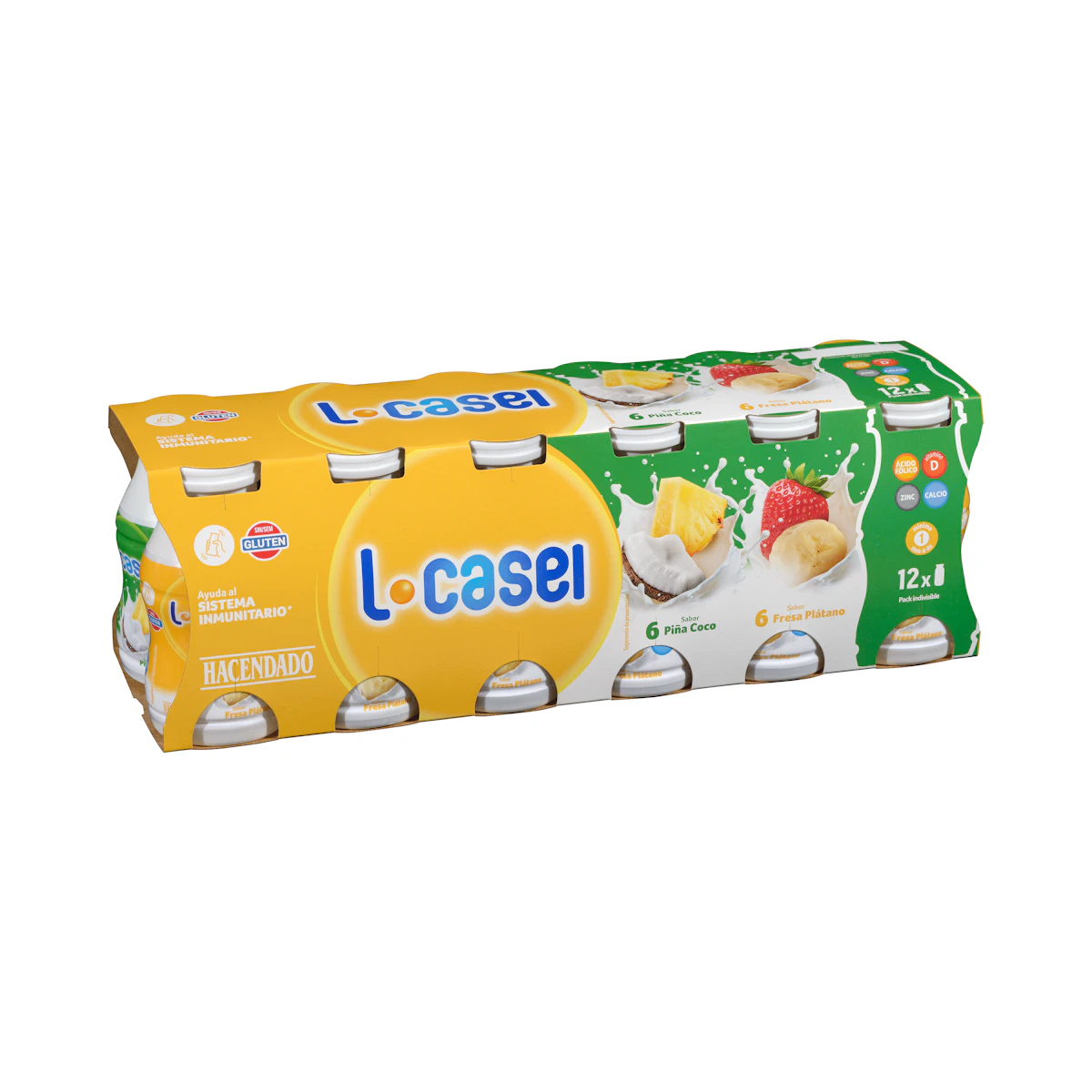 Bebida láctea sabores L-casei